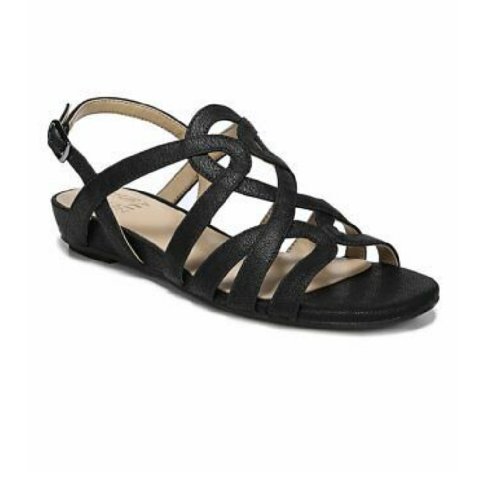 Naturalizer Womens Raine Cut-Out Open-Toe Strappy Sandals